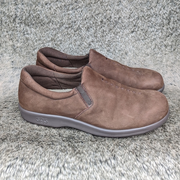 SAS Viva Slip On Loafer Brown Suede Women's 9N - Picture 2 of 12